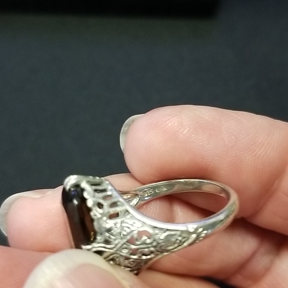 Sterling silver topaz - Picture 7 of 8